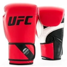 Боксерские перчатки UFC Перчатки UFC тренировочные для спаринга 8 унций Red