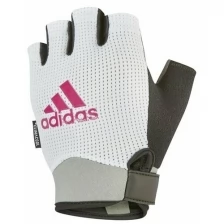 Перчатки для фитнеса Adidas Перчатки для фитнеса Adidas Adgb-132 белые