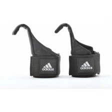 Тренировочное снаряжение Adidas Ремень для тяги с крюком Hook Lifting Straps Adidas черный