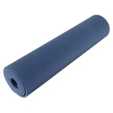 Коврик для йоги 183 x 61 x 0.8 см, цвет синий