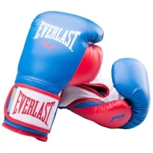Боксерские перчатки Everlast Боксерские перчатки Everlast тренировочные Powerlock красно-серые 12 унций