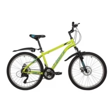 Велосипед FOXX 24" AZTEC D зеленый, сталь, размер 14" / скоростной велосипед