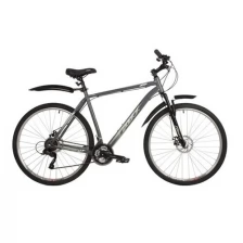 Велосипед FOXX 29" AZTEC D серый, сталь, размер 18" / скоростной велосипед