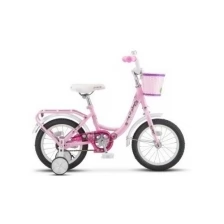 Велосипед 14 детский STELS Flyte Lady (2018) количество скоростей 1 рама сталь 9,5 розовый LU080239