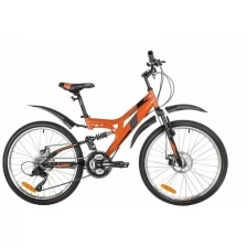 Подростковый велосипед FOXX 24" Freelander оранжевый, размер 14" 24SFD.FREELD.14OR2