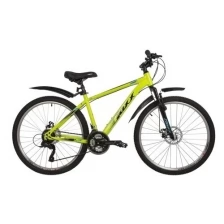 Велосипед FOXX FREELANDER 26" (2022) (Велосипед FOXX 26" FREELANDER зеленый, сталь, размер 18")