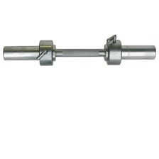 Гриф гантельный "Barbell" d 50 мм металлическая ручка/стопорный L530 мм