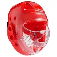 FIGHT EMPIRE Шлем для рукопашного боя FIGHT EMPIRE, размер XL, цвет красный