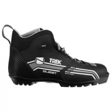Trek Ботинки лыжные TREK Quest 2 NNN, цвет чёрный, лого красный, размер 44