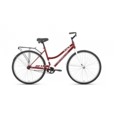 Велосипед 28" Altair City low, 2022, цвет темно-красный/белый, размер рамы 19"./В упаковке шт: 1
