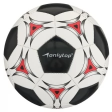 Мяч футбольный, размер 5, 32 панели, PVC, 2 подслоя, машинная сшивка, 260 г, микс./В упаковке шт: 1