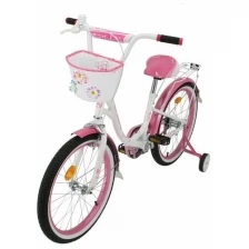 Велосипед детский MAXXPRO FLORINA-N18-1 18" бело-розовый FLORINA-N18-1