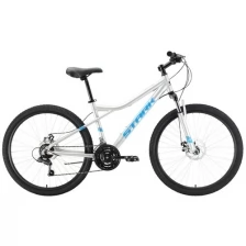 Велосипед Stark Slash 26.2 D (2021) 14.5" серый/синий