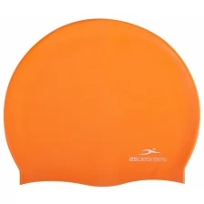 Шапочка для плавания 25degrees Nuance Orange, силикон, детский