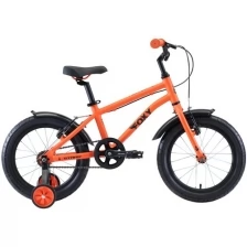 Велосипед Stark 2020 Foxy 16 Boy оранжевый/голубой/черны