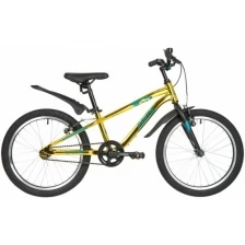 Детский велосипед NOVATRACK PRIME V-brake 20 (2020) Золотой