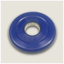 Диск антат с втулкой синий обрезиненный 2,5 кг d-31