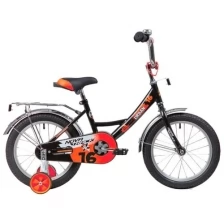 Велосипед детский Novatrack URBAN 16" XS черный 163URBAN.BK20 2020