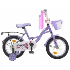 Велосипед 14" Graffiti Premium Girl, цвет розовый/зеленый