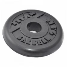 Блин обрезиненный TITAN Barbell 0,5 кг (d26)