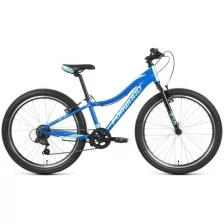 Велосипед горный хардтейл FORWARD JADE 24 1.0 24" 12" серый/розовый RBKW1J347003 2021
