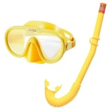 Набор для подводного плавания INTEX Adventurer Swim Set желтый 55642