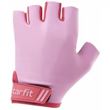 Перчатки для фитнеса Starfit WG-101, нежно-розовый, S