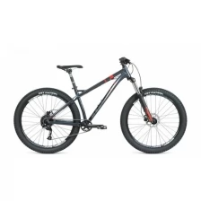 Велосипед горный хардтейл FORMAT 1314 PLUS 27.5" L темно-серый RBKM1M379007 2021 г.