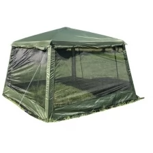 Палатка-шатер-беседка LANYU 1628D, 320x320x245 для отдыха из металлического стального каркаса + усиленная москитная сетка