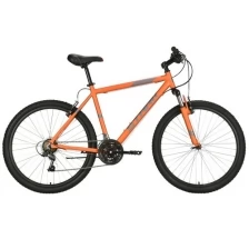 Велосипед STARK Outpost 26.1 V-20"-21г. (оранжевый-серый)