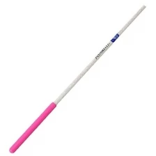 Палка гимнастическая Pastorelli FIG с розовым держателем 59,5 см