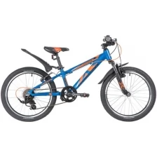 Подростковый горный (MTB) велосипед NOVATRACK Extreme 20 7 (2020) Синий
