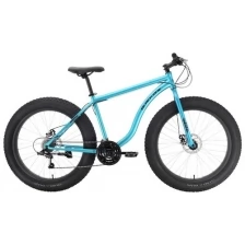 Велосипед Black One Monster 26 D (2022) 20" синий/чёрный/синий