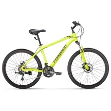Велосипед Forward HARDI 26 2.0 D 2022 рост 17 зеленый матовый/оранжевый