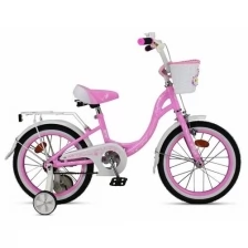 Велосипед детский MAXXPRO FLORINA-N18-3 18" розово-белый FLORINA-N18-3