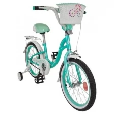 Велосипед детский MAXXPRO FLORINA-N18-2 18" бирюзово-белый FLORINA-N18-2