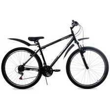 Велосипед горный хардтейл ALTAIR MTB HT 27,5 1.0 27.5" 17" черный/серебристый RBKT1MN7Q002 2021