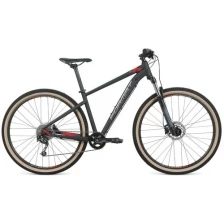Велосипед горный хардтейл FORMAT 1411 27.5" L черный матовый RBKM1M37E005 2021