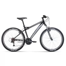 Велосипед горный хардтейл FORWARD FLASH 26 1.2 S 26" 17" черный/серый RBKW1M16GS26 2021