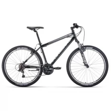 Велосипед горный хардтейл FORWARD SPORTING 27,5 1.2 S 27.5" 17" черный/серебристый RBKW1M17GS06 2021
