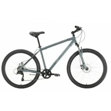 Велосипед STARK Respect 26.1 D Microshift-18"-21г. (серый-черный)