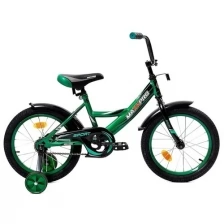 Велосипед детский MAXXPRO SPORT 16" зелено-черный SPORT-16-1