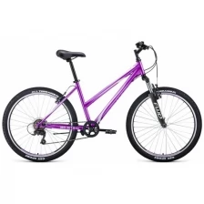 Велосипед горный хардтейл FORWARD Iris 26 1.0 26" 17" фиолетовый RBKW1M166007 2021