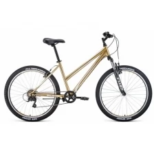 Велосипед горный хардтейл FORWARD Iris 26 1.0 26" 17" золотой RBKW1M166005 2021