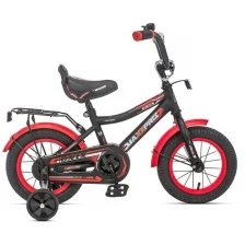 Велосипед детский MAXXPRO ONIX 12" черно-красный ONIX-N12-1