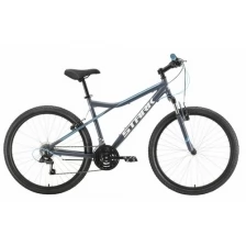 Велосипед STARK Slash 26.1 V-18"-22г. (серый-голубой)