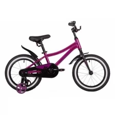 Велосипед детский Novatrack 16" Katrina алюминий розовый металлик, ножной тормоз (167AKATRINA.GPN22)