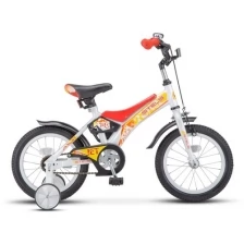 Детский велосипед STELS Jet 14 Z010 (2020) черный/оранжевый 8.5" (требует финальной сборки)