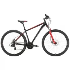 Велосипед STARK Hunter 29.2 HD-18"-22г.(черный-красный)