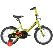 Велосипед детский Novatrack TWIST 16" 9" зеленый 161TWIST.GN20 2020
